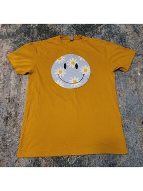 Next Level Apparel Mustard T-Shirt Size M